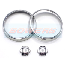 Classic Mini Polished Stainless Steel Air Vent Rings